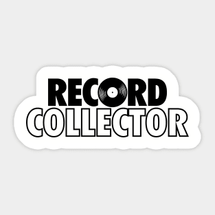 Record Collector Sticker